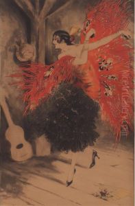 Dancer by Louis Icart