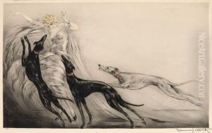 Coursing by Louis Icart