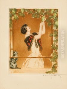 Autumn by Louis Icart