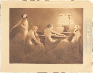 Melody Hour by Louis Icart