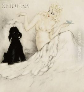 L'invitee by Louis Icart