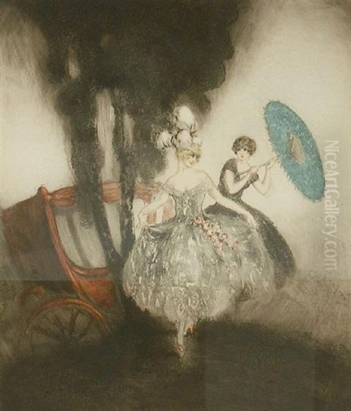 Coach With Parasol - view 1