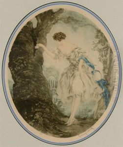 Secret Note by Louis Icart