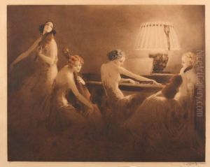 Melody Hour by Louis Icart