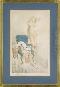 Premiere Rose by Louis Icart