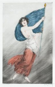 Marianne (la Marseillaise) by Louis Icart