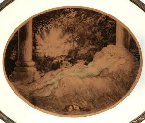 Sleeping Beauty, La Belle Au Bois Dormant by Louis Icart