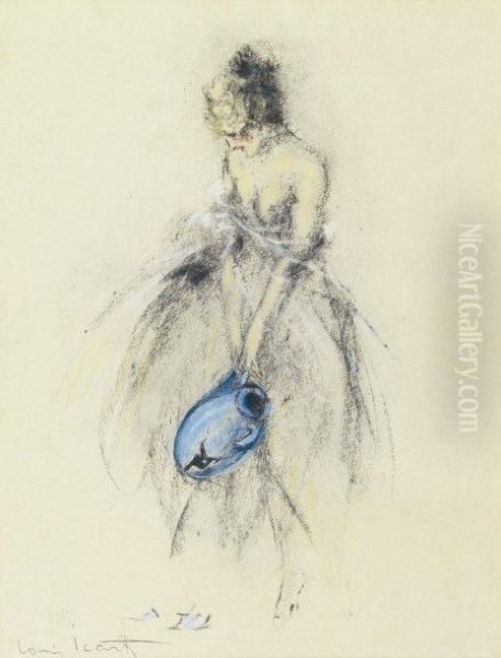 Jeune Femme A La Cruche Cassee - view 1
