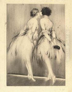 Little Bo Peep by Louis Icart