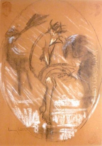 Woman In The Rain - view 1