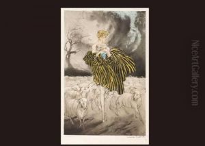 A Lost Lamb by Louis Icart