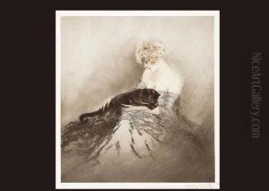 Fanny & Cat by Louis Icart