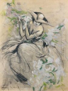 Femme Au Tricorne