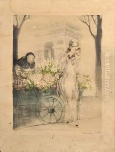 Eau Forte Et Aquatinte En Couleurs by Louis Icart