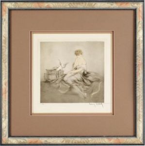 Tender Lesson by Louis Icart