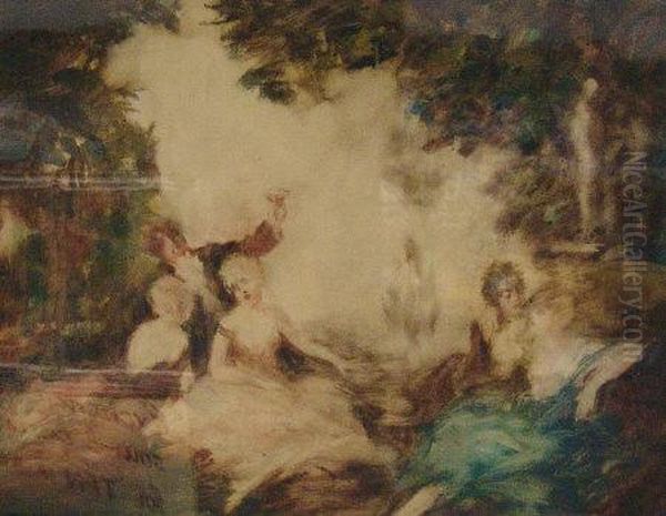Lovers Amongst Woodland - view 1