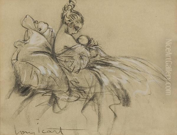 Young Mother With Child - view 1