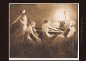 Untitled by Louis Icart