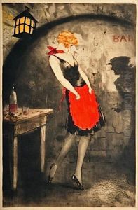 Apache Dancer by Louis Icart
