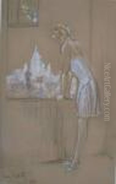 Girl By Window - view 1