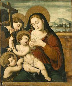 The Virgin and Child by Vicente Juan (Juan de Juanes) Macip