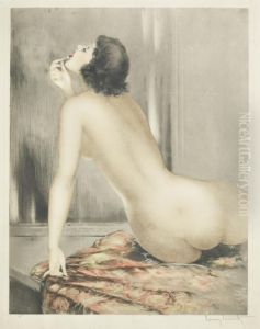 Retocando O Baton by Louis Icart
