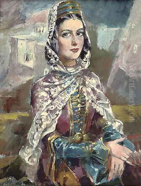 Tcherkesse woman - view 1