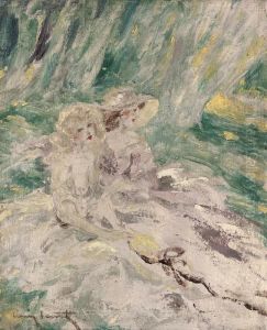 Les Amies by Louis Icart
