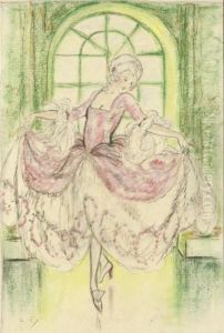 Menuet by Louis Icart