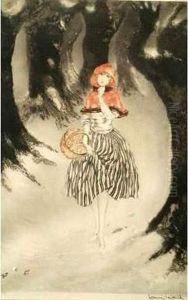 Le Chaperon Rouge by Louis Icart