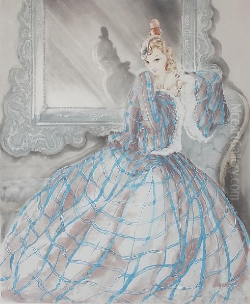 Girl In Crinoline - view 1