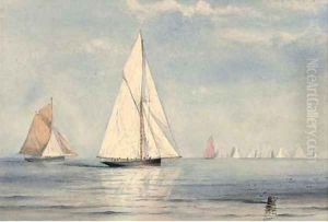 A calm day on the water by Barlow Moore