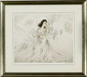 Wisteria by Louis Icart