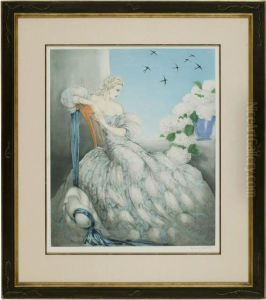 A Blue Symphony by Louis Icart