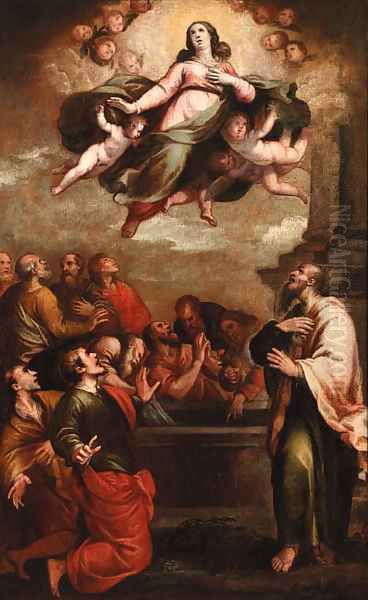 The Assumption of the Virgin by Francesco Maffei