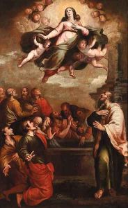 The Assumption of the Virgin by Francesco Maffei