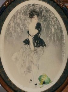 The Broken Jug by Louis Icart