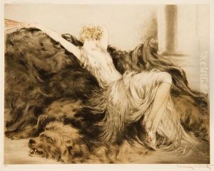 Laziness (h/c/i 246) by Louis Icart