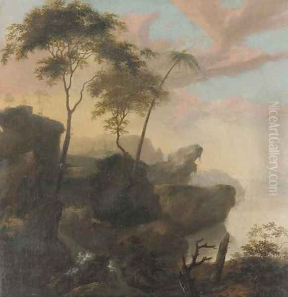 A rocky river landscape - view 1