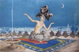 Scherezade by Louis Icart