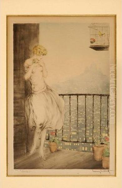 * Louis Icart . "louise" - view 1