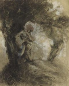Study For Sunset by Louis Icart