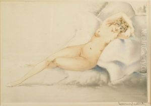 Laughing by Louis Icart
