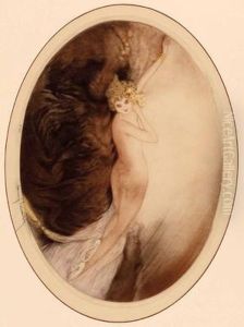 Frauenakt by Louis Icart