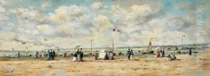 Sommerliches Strandleben