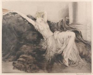 Paresse. by Louis Icart