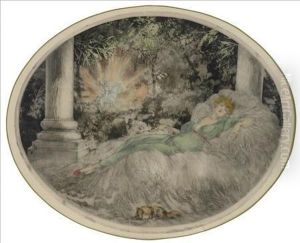 Sleeping Beauty (holland/catania/isen 323) by Louis Icart