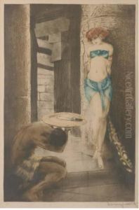 Drypoint Etching And Aquatint by Louis Icart