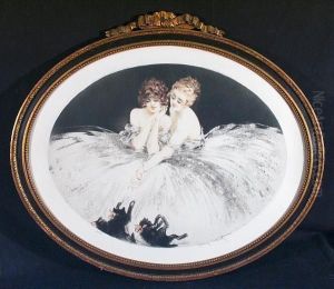 Frolicking by Louis Icart