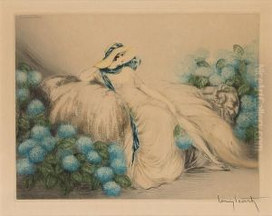 'les Hortensias' An Etching And Aquatint With Drypoint, Circa 1933
